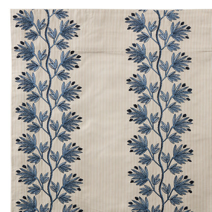 Apolline Embroidered Stripe Drapery Panel