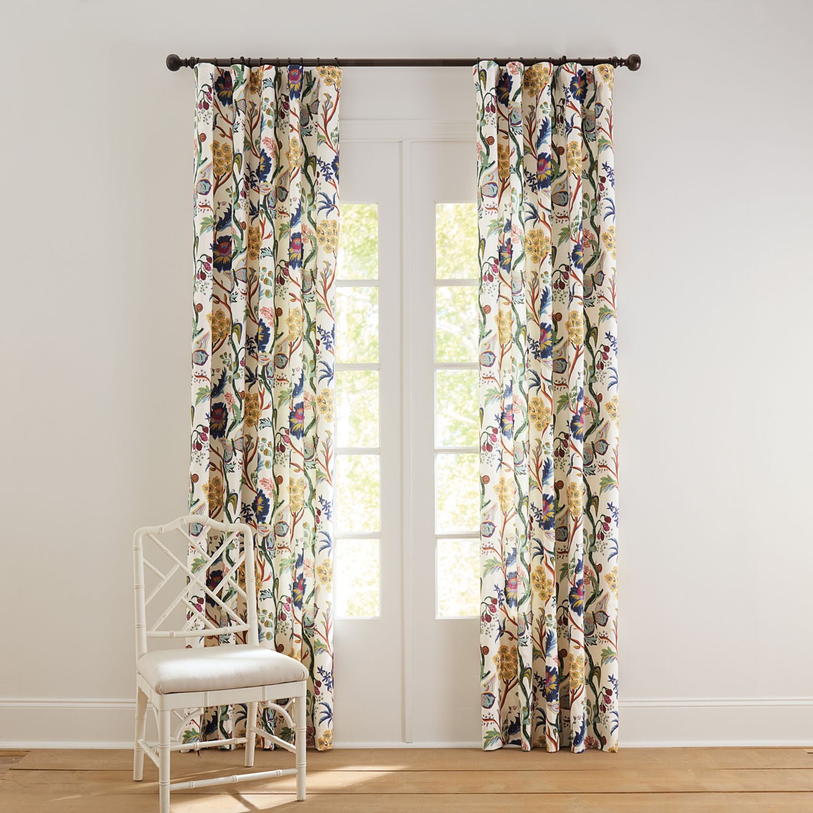 Millie Floral Drapery Panel