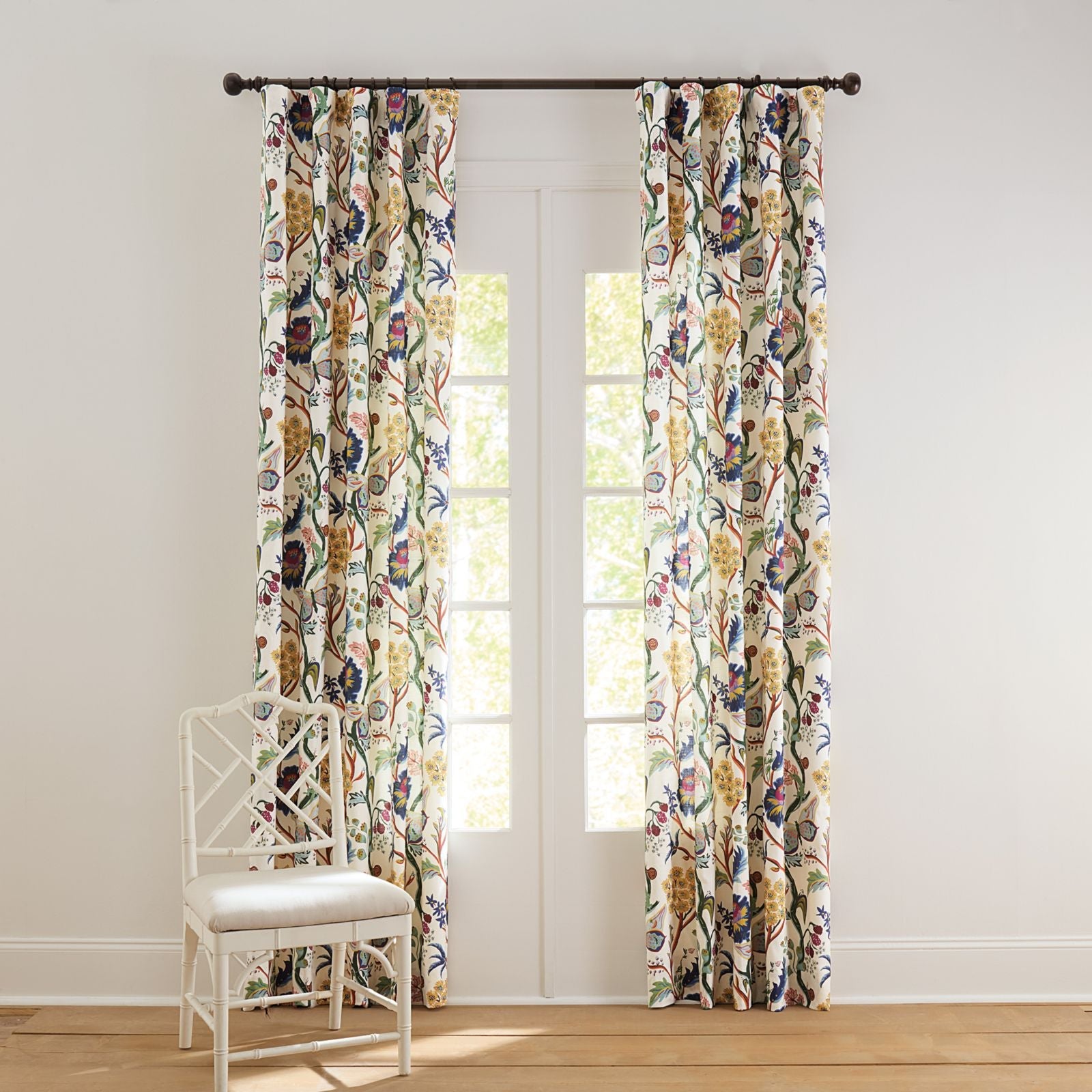 Millie Floral Drapery Panel