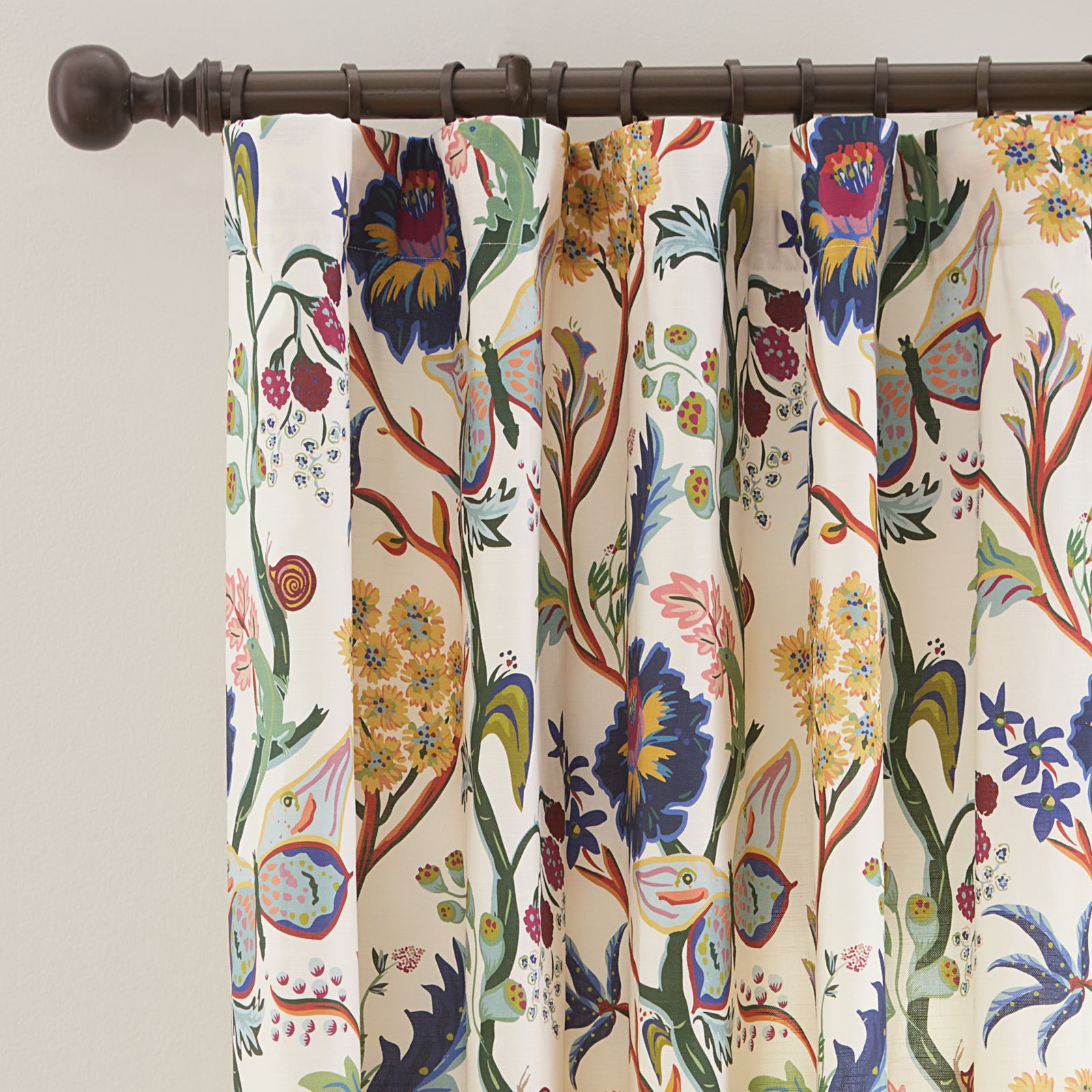 Millie Floral Drapery Panel