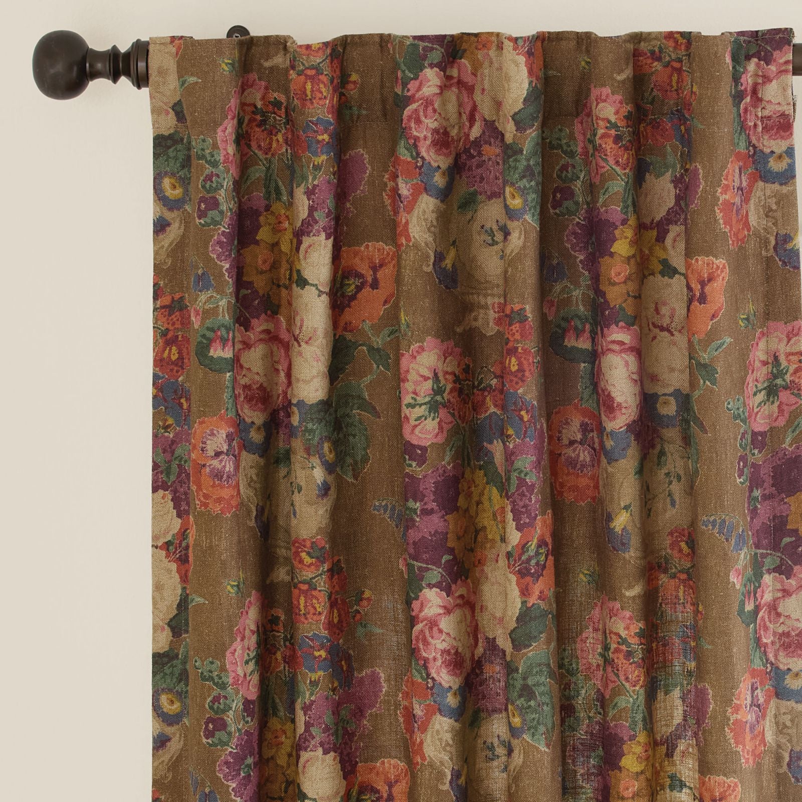 Frances Floral Drapery Panel
