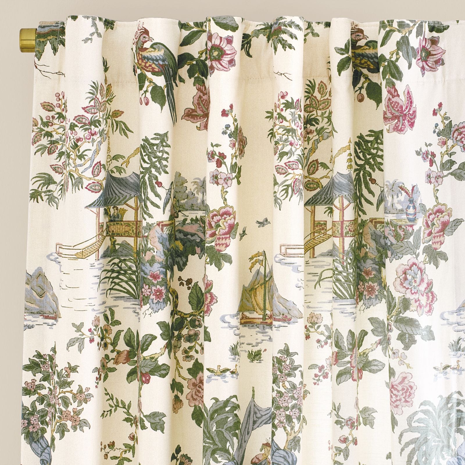 Lille Chinoiserie Drapery Panel