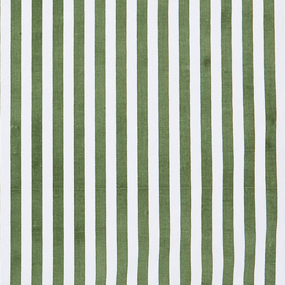 Classic Stripe Ruffled Drapery Panel