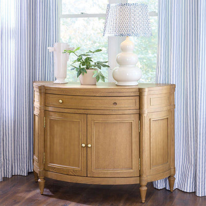 Classic Stripe Ruffled Drapery Panel