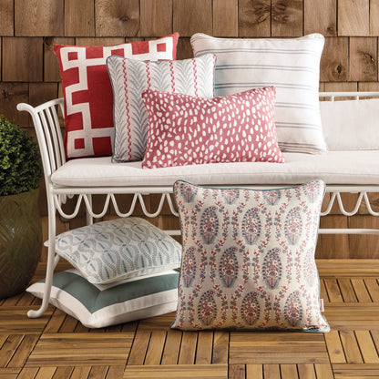 Acanthus Stripe Sunbrella® Outdoor Pillow