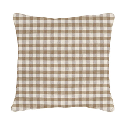 Gale Check Sunbrella® Outdoor Pillow