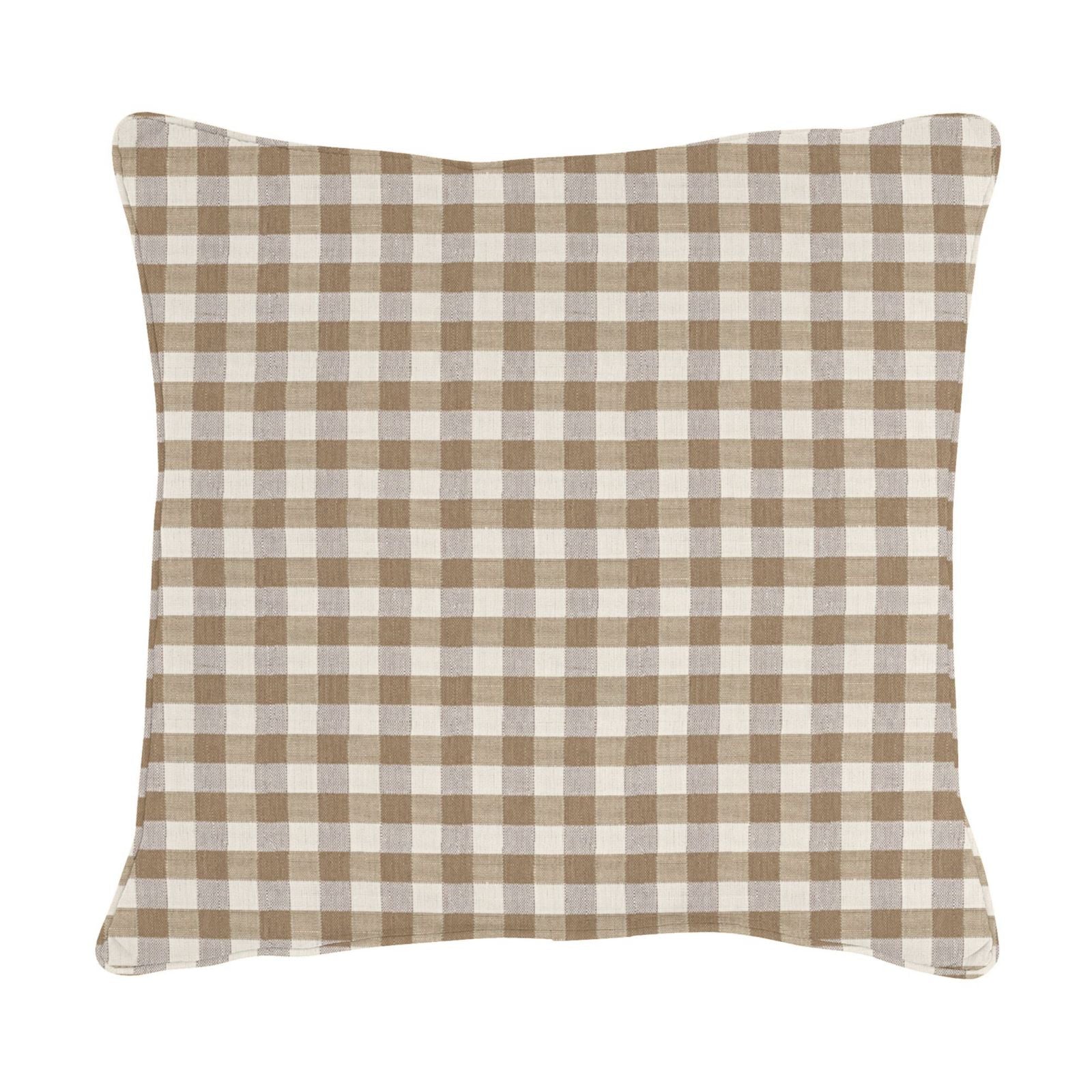Gale Check Sunbrella® Outdoor Pillow
