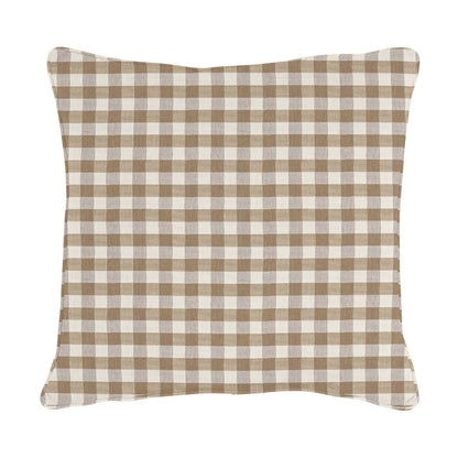 Gale Check Sunbrella® Outdoor Pillow