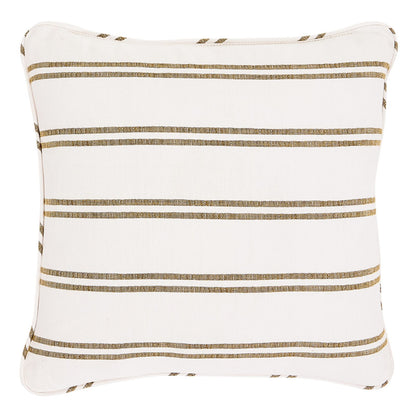 Halyard Stripe Sunbrella® Outdoor Pillow