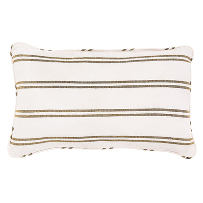 Halyard Stripe Sunbrella® Outdoor Pillow