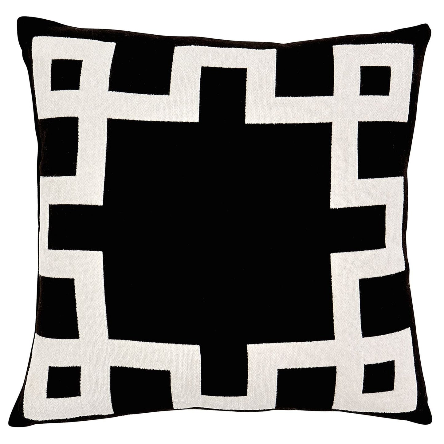 Greek Key Sunbrella® Outdoor Pillow