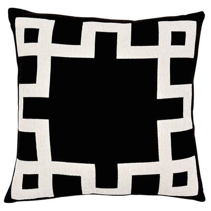 Greek Key Sunbrella® Outdoor Pillow