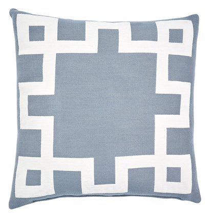 Greek Key Sunbrella® Outdoor Pillow