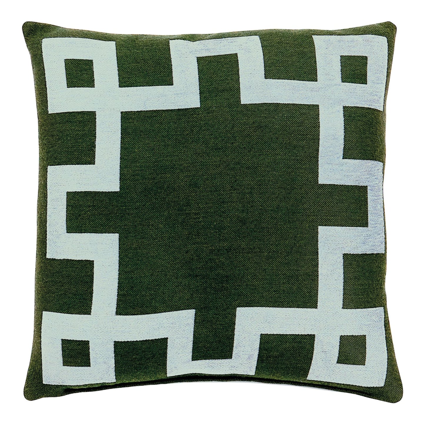 Greek Key Sunbrella® Outdoor Pillow