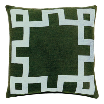 Greek Key Sunbrella® Outdoor Pillow
