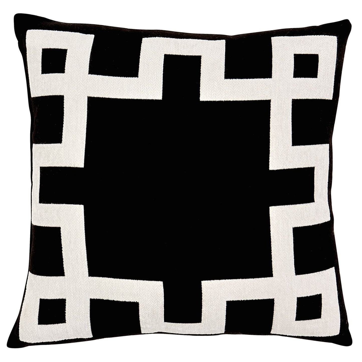 Greek Key Sunbrella® Outdoor Pillow