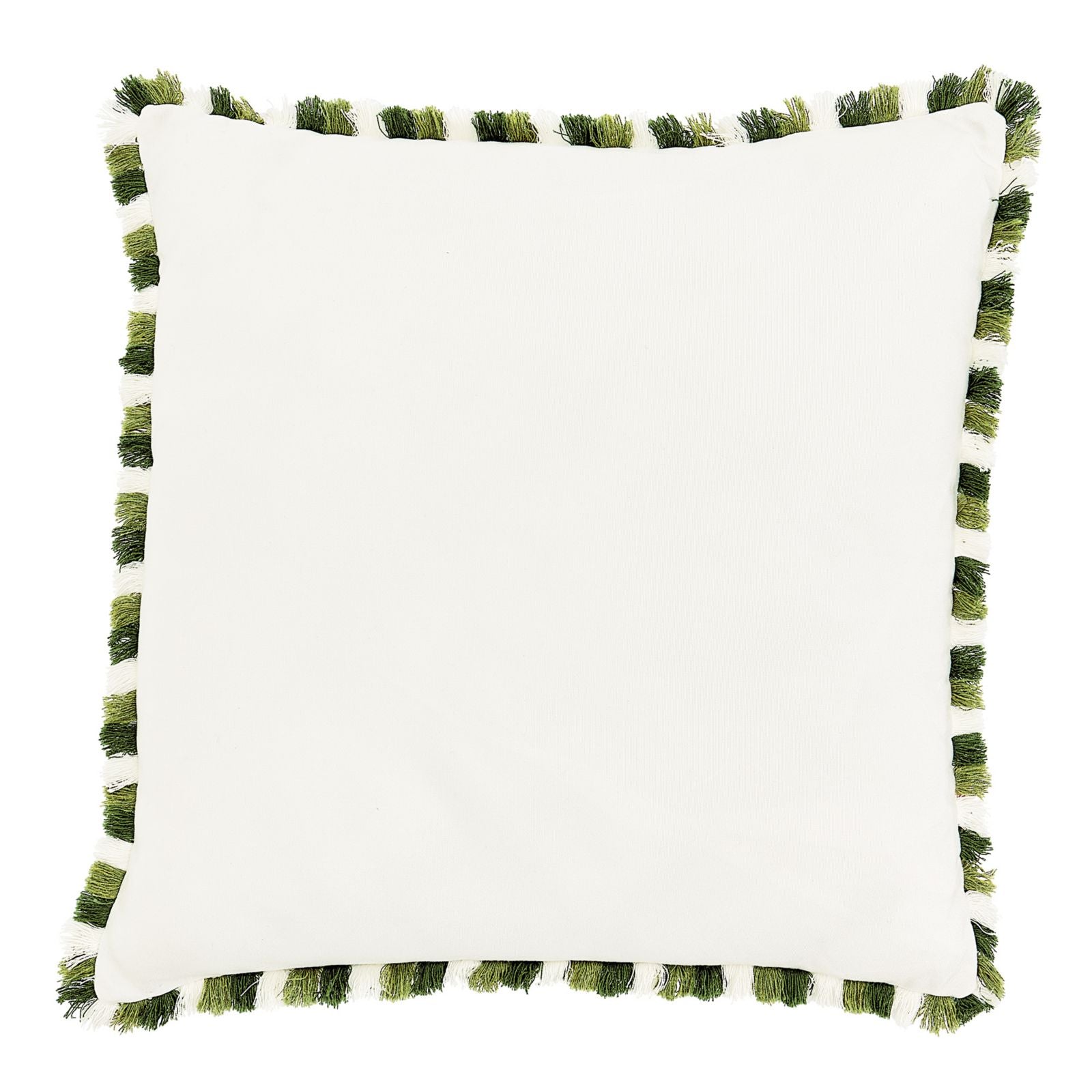 Tassel Trim Sunbrella® Outdoor Pillow