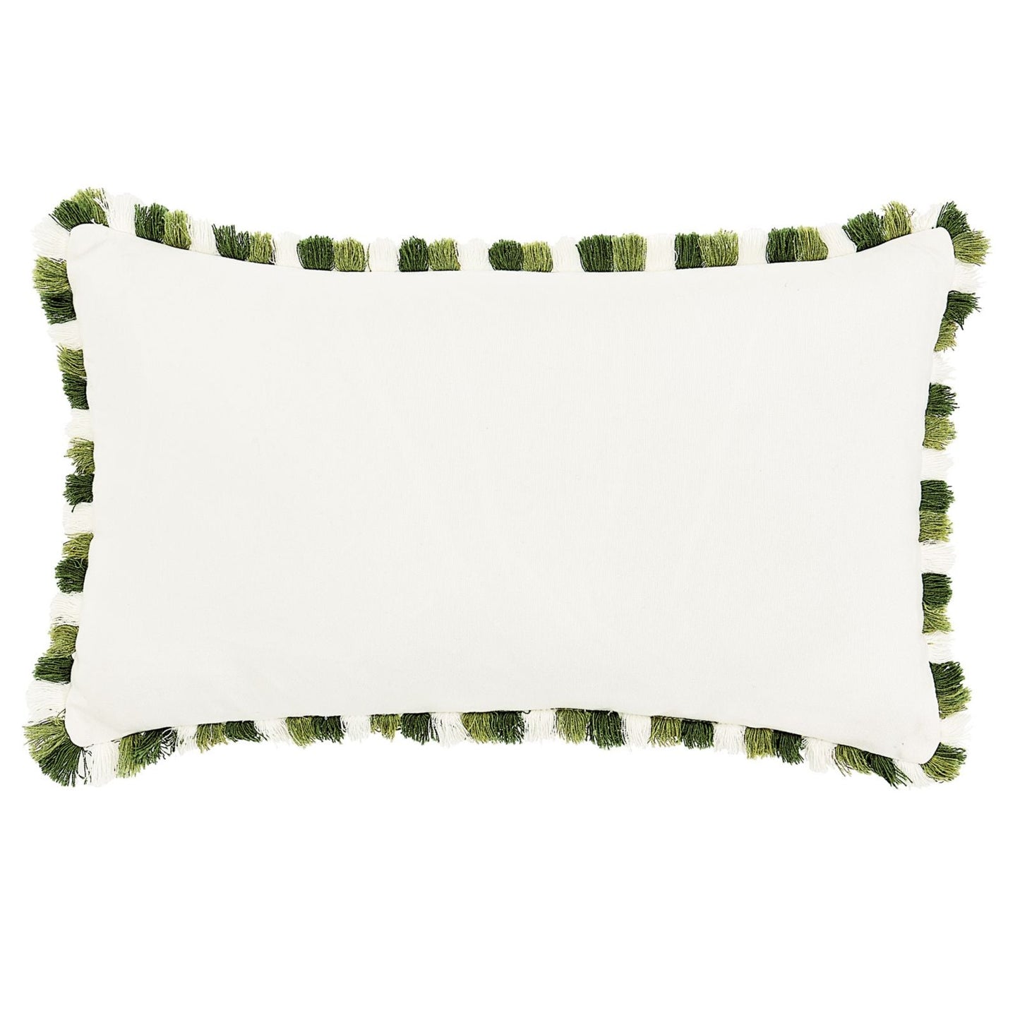 Tassel Trim Sunbrella® Outdoor Pillow