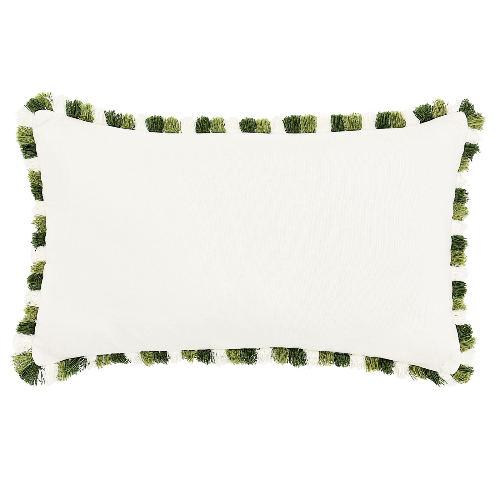 Tassel Trim Sunbrella® Outdoor Pillow
