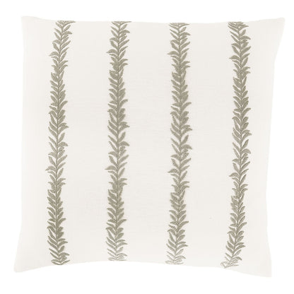 Lucian Embroidered Stripe Pillow