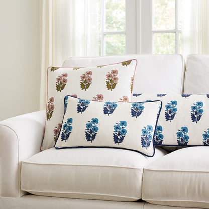 Leila Block Print Pillow