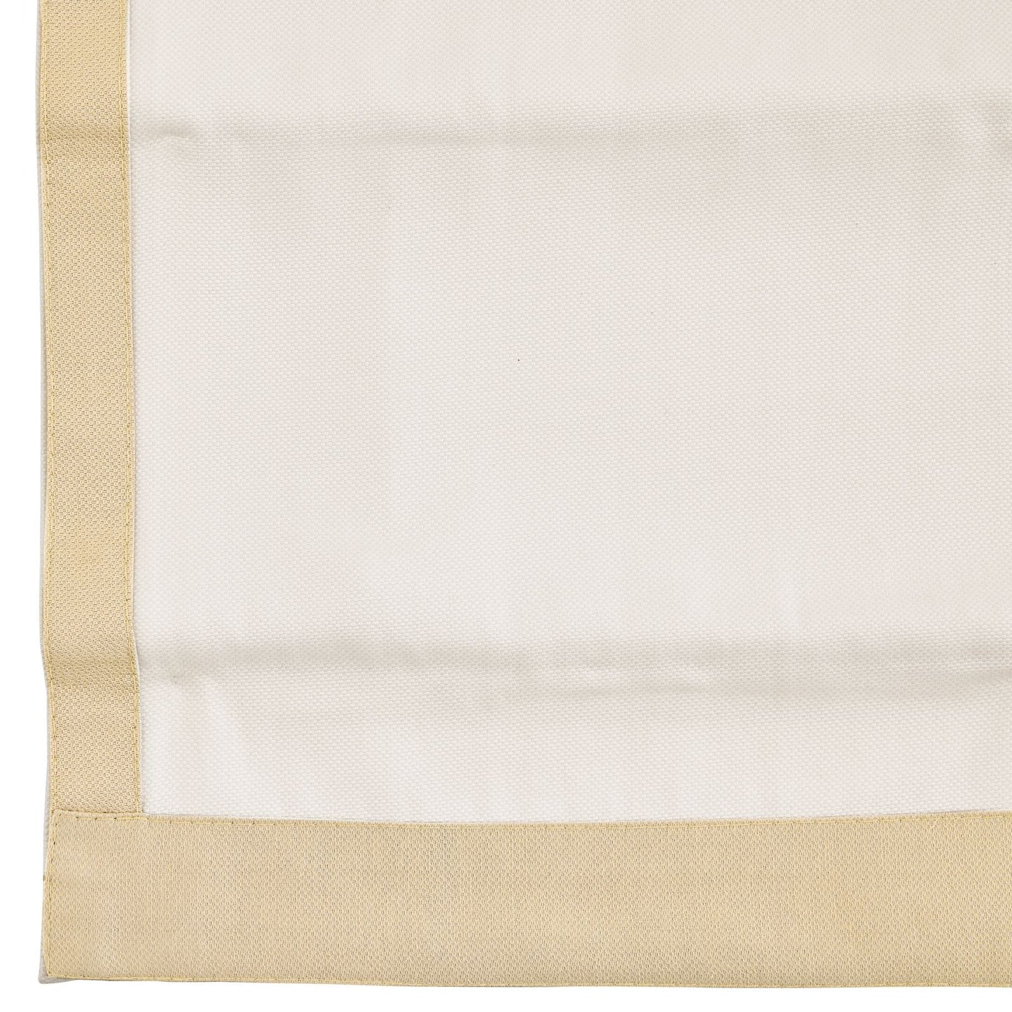 Bordered Relaxed Roman Shade - Custom