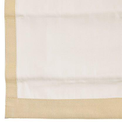 Bordered Flat Front Roman Shade - Custom