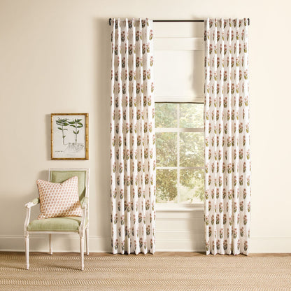 Bordered Flat Front Roman Shade - Custom