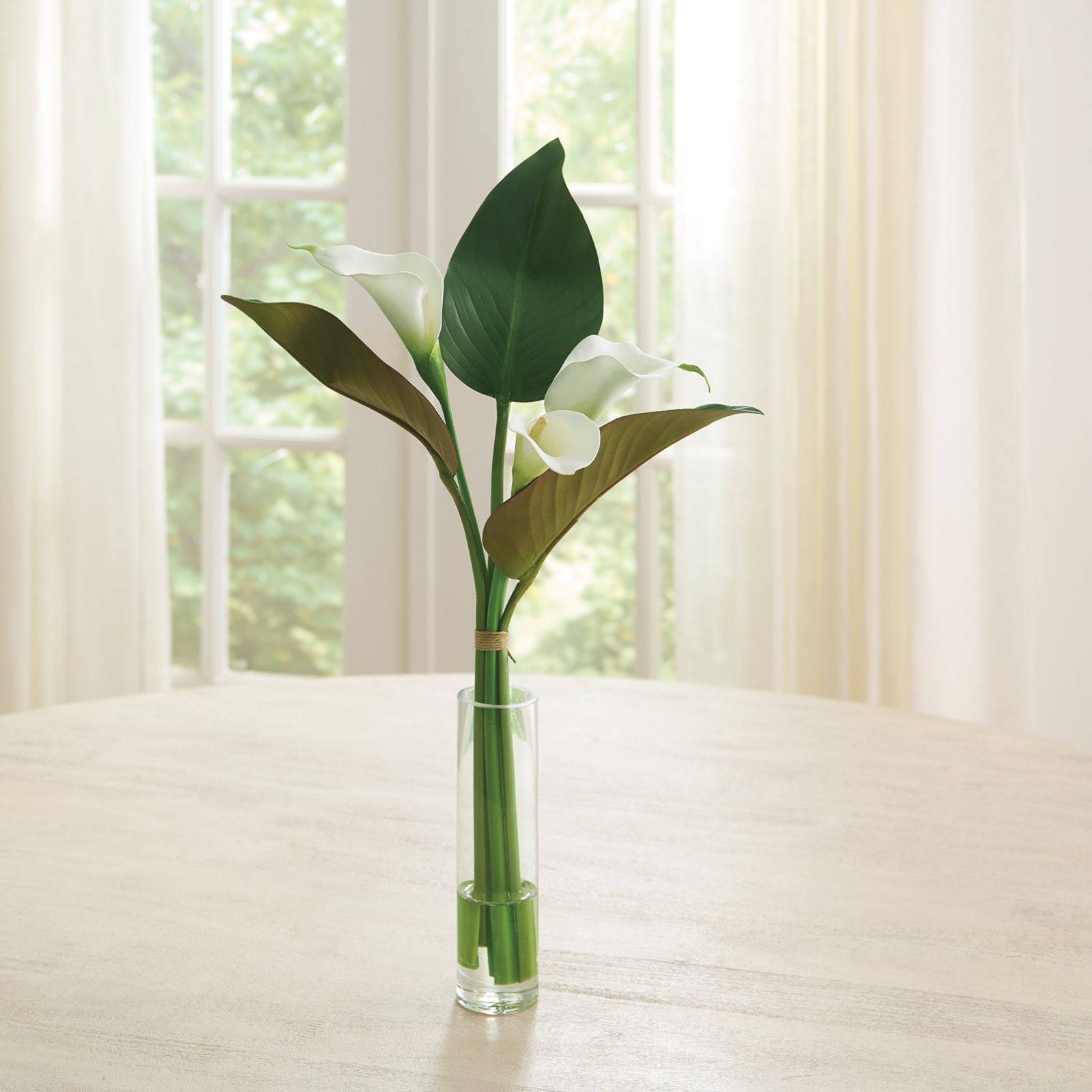 Calla Lily Floral Arrangement in Vase