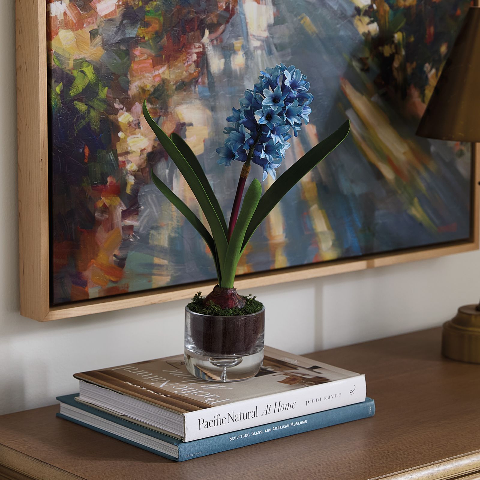 Hyacinth Floral Arrangement in Vase