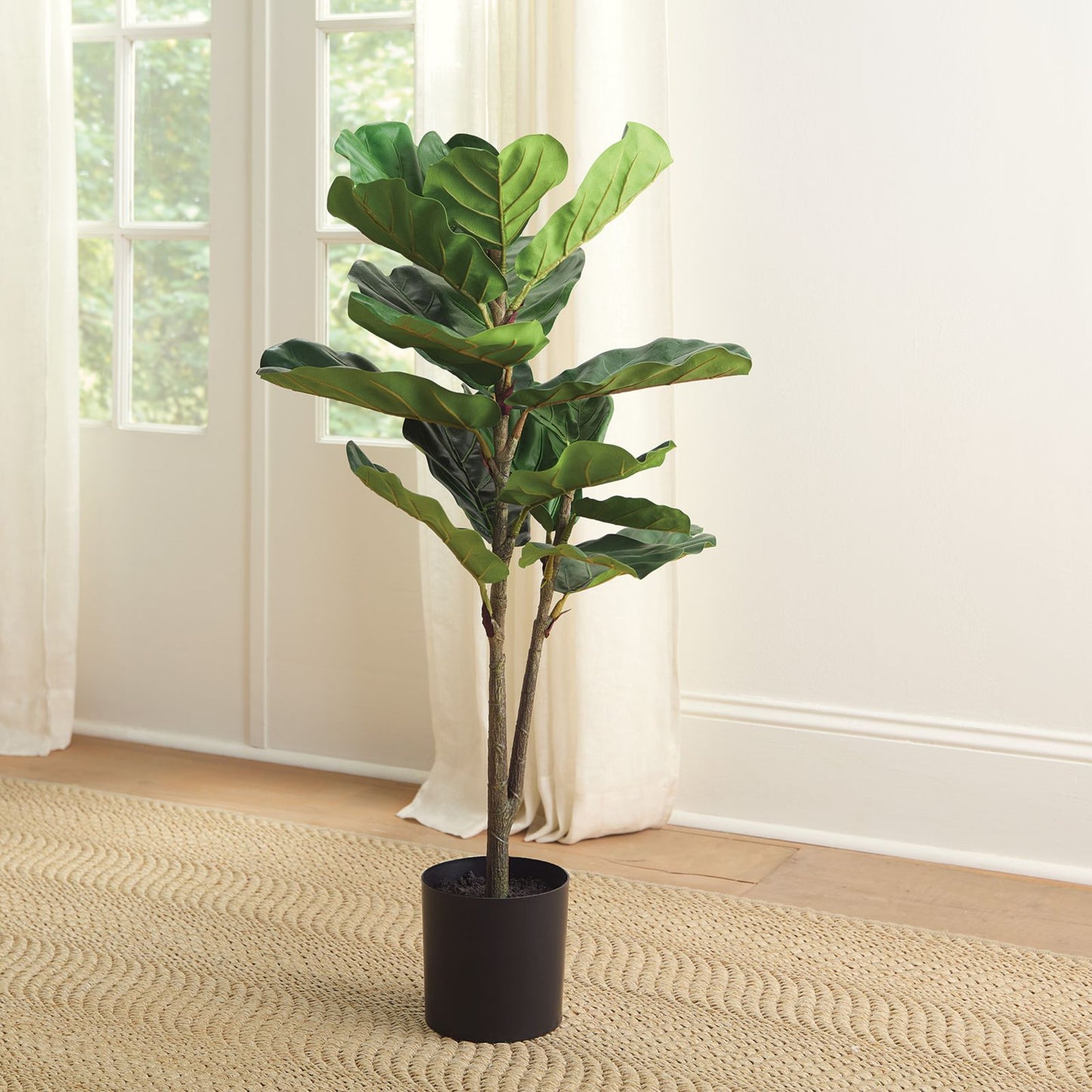 Faux Small Fiddle Leaf Tree