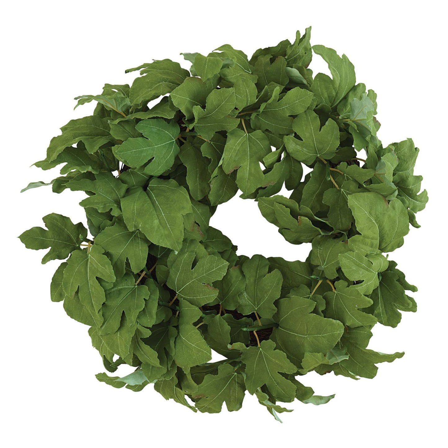 Faux Fig Leaf Wreath