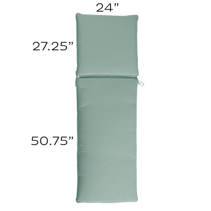 Replacement Chaise Cushion - 24x78