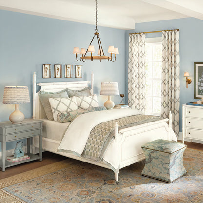 Lucian Embroidered Trellis Bedding
