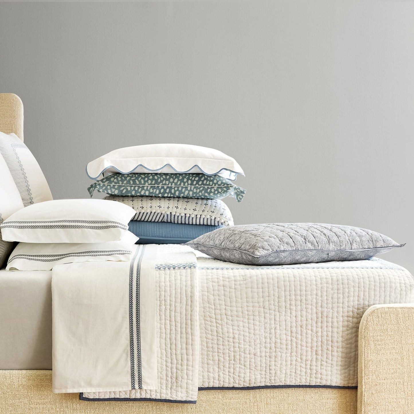 Lane Embroidered Sheet Set