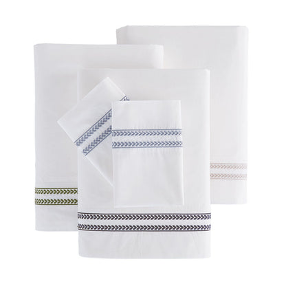 Lane Embroidered Sheet Set