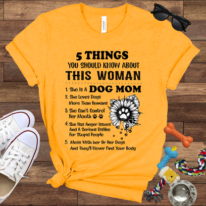Dog Mom Unisex Jersey Tee - 5 Things You Should Know