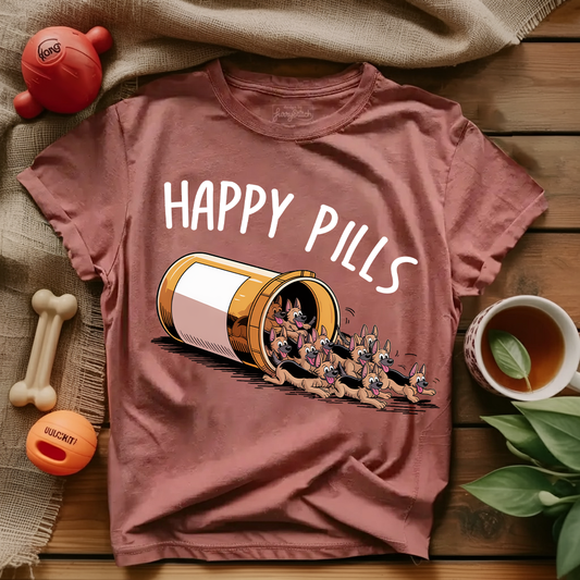 Happy Pills GSD T-shirt