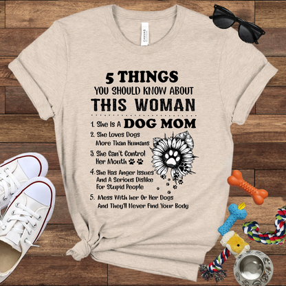 Dog Mom Unisex Jersey Tee - 5 Things You Should Know