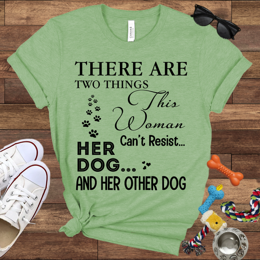Dog Mom Shirt – Meaningful Gift for Women Who Love Their Dogs Deeply- Bella Canvas T-Shirt