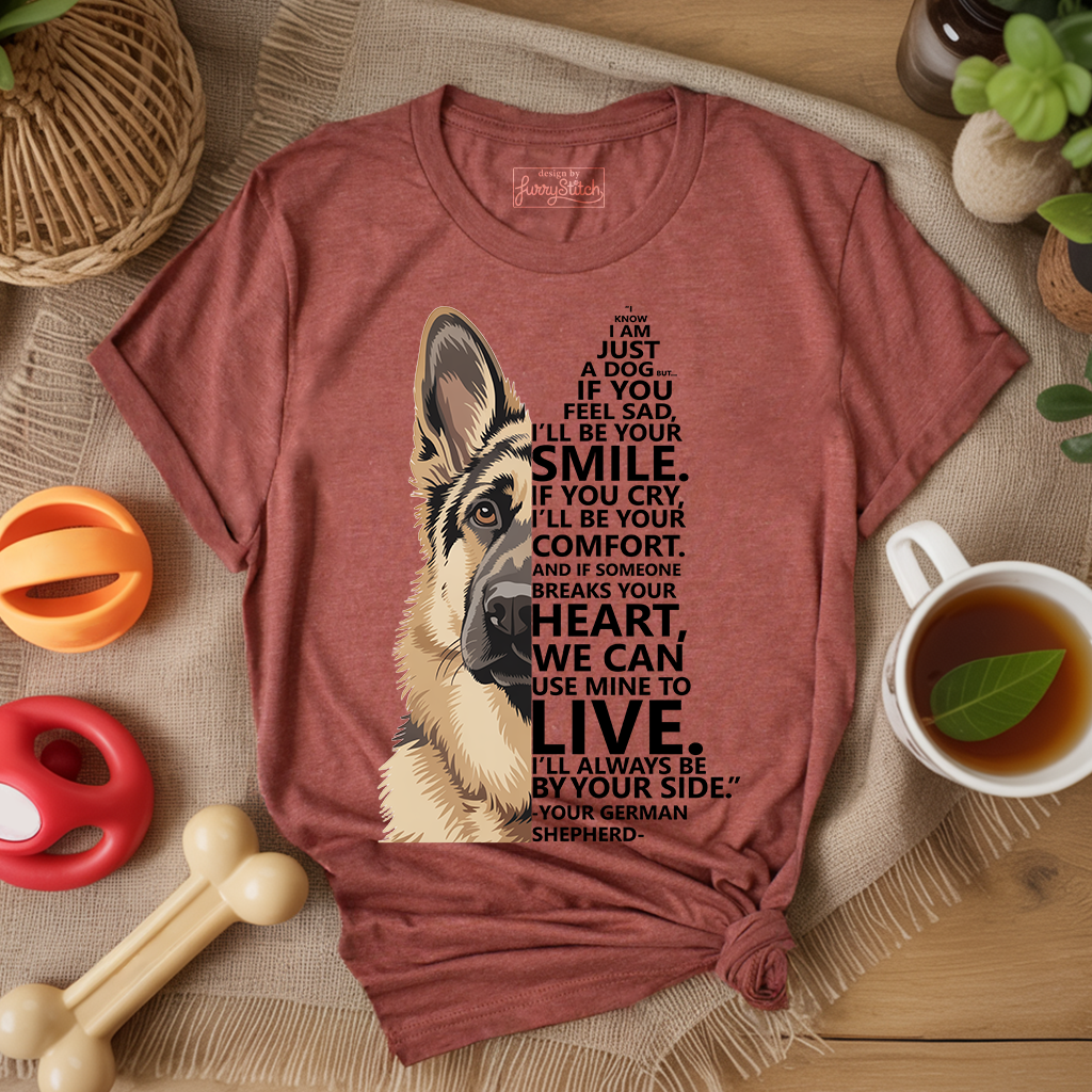 Always By Your Side GSD T-shirt
