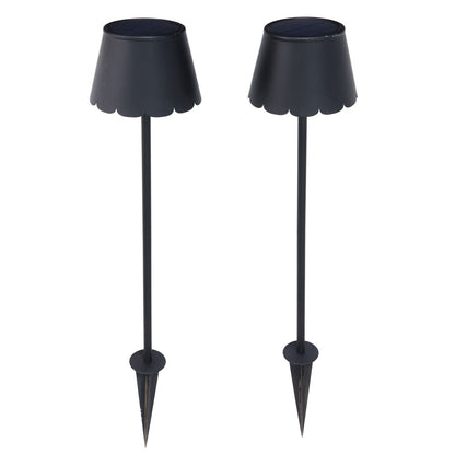Hanna Scallop Solar Path Light - Set of 2