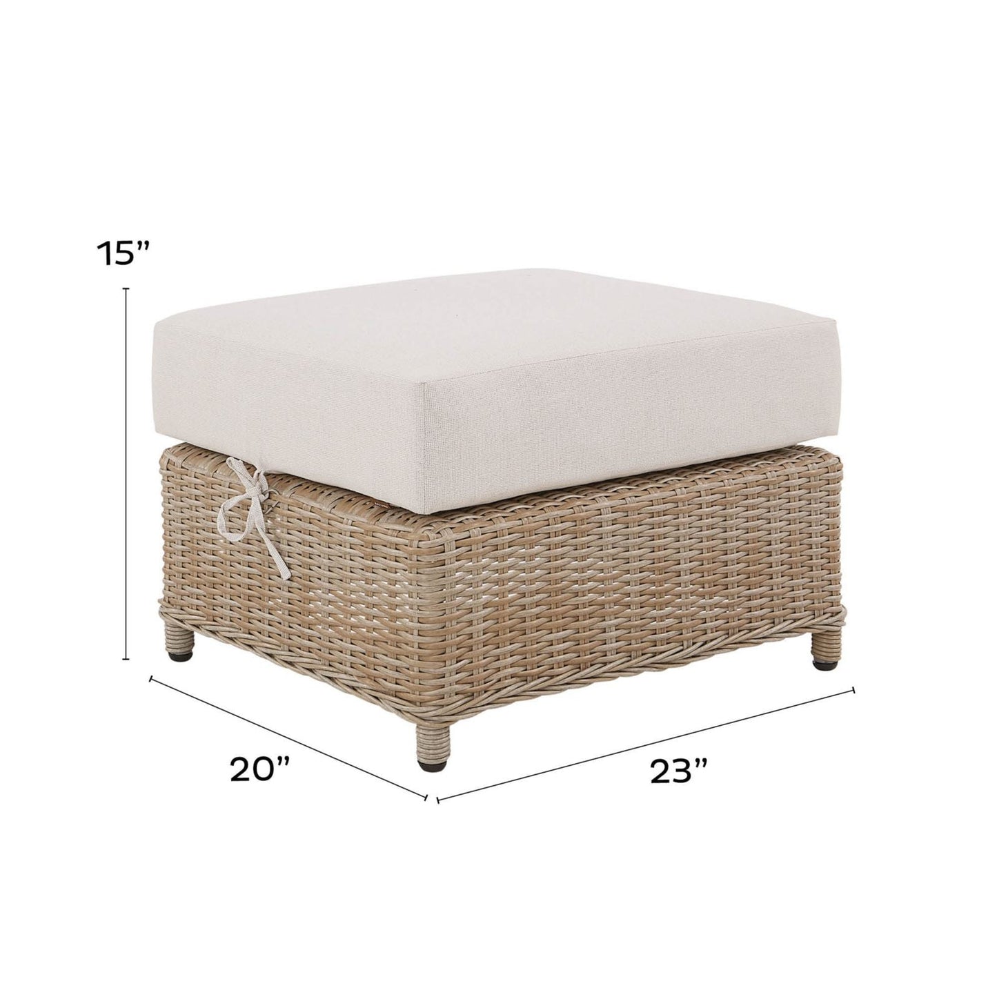 Suzanne Kasler Bedford Ottoman