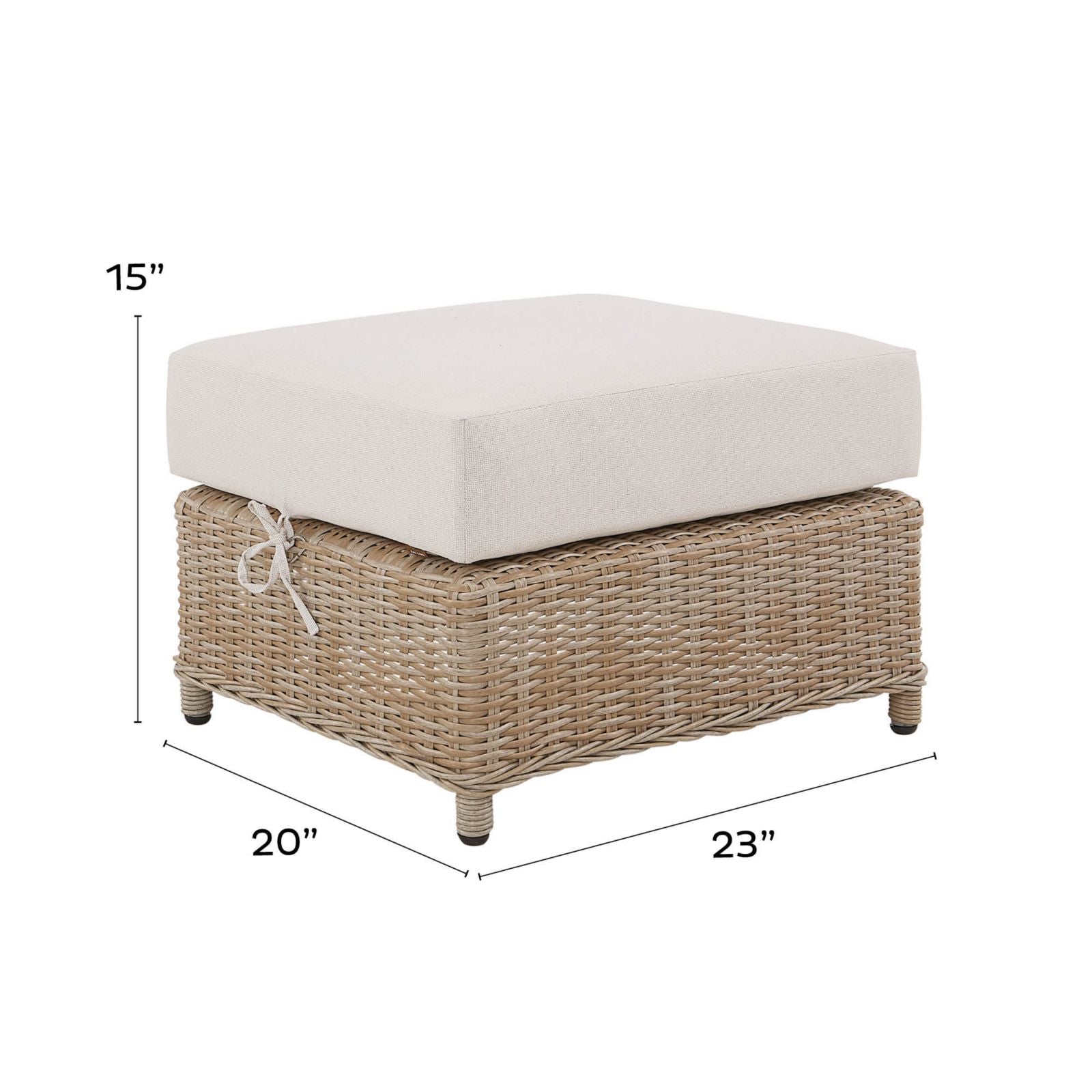 Suzanne Kasler Bedford Ottoman