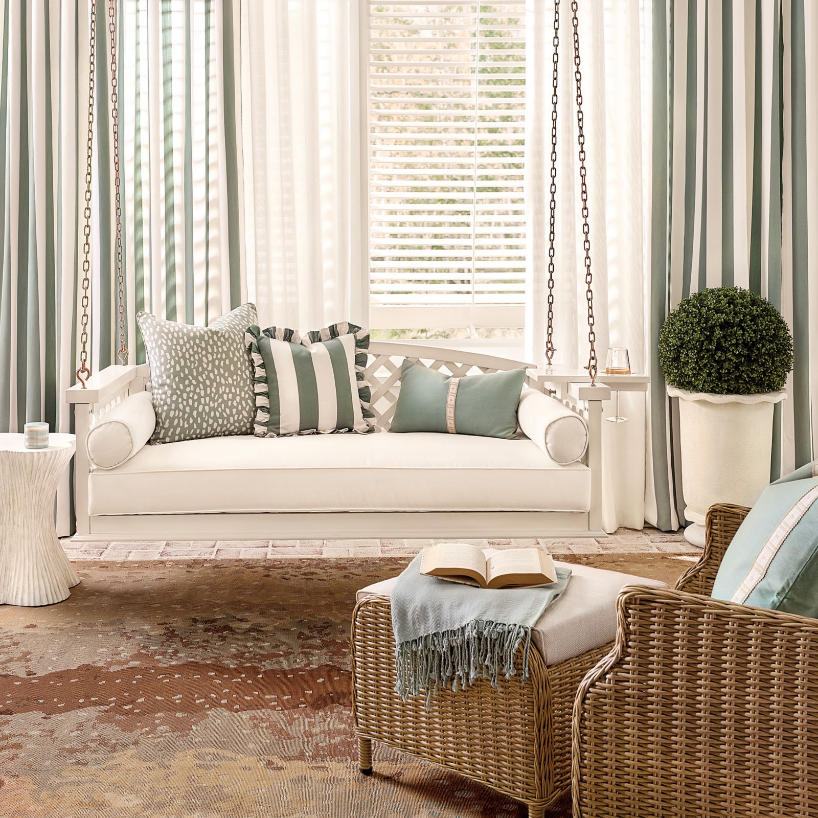 Berkshire Porch Swing with Cushions