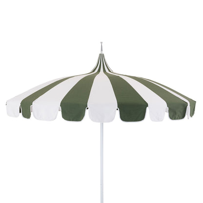 Pacific Pagoda 8.5 ft Umbrella with Alternating Panels