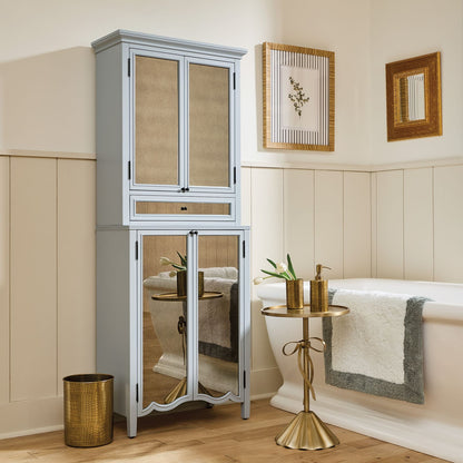 Chandler 2-Door Cabinet with Hutch