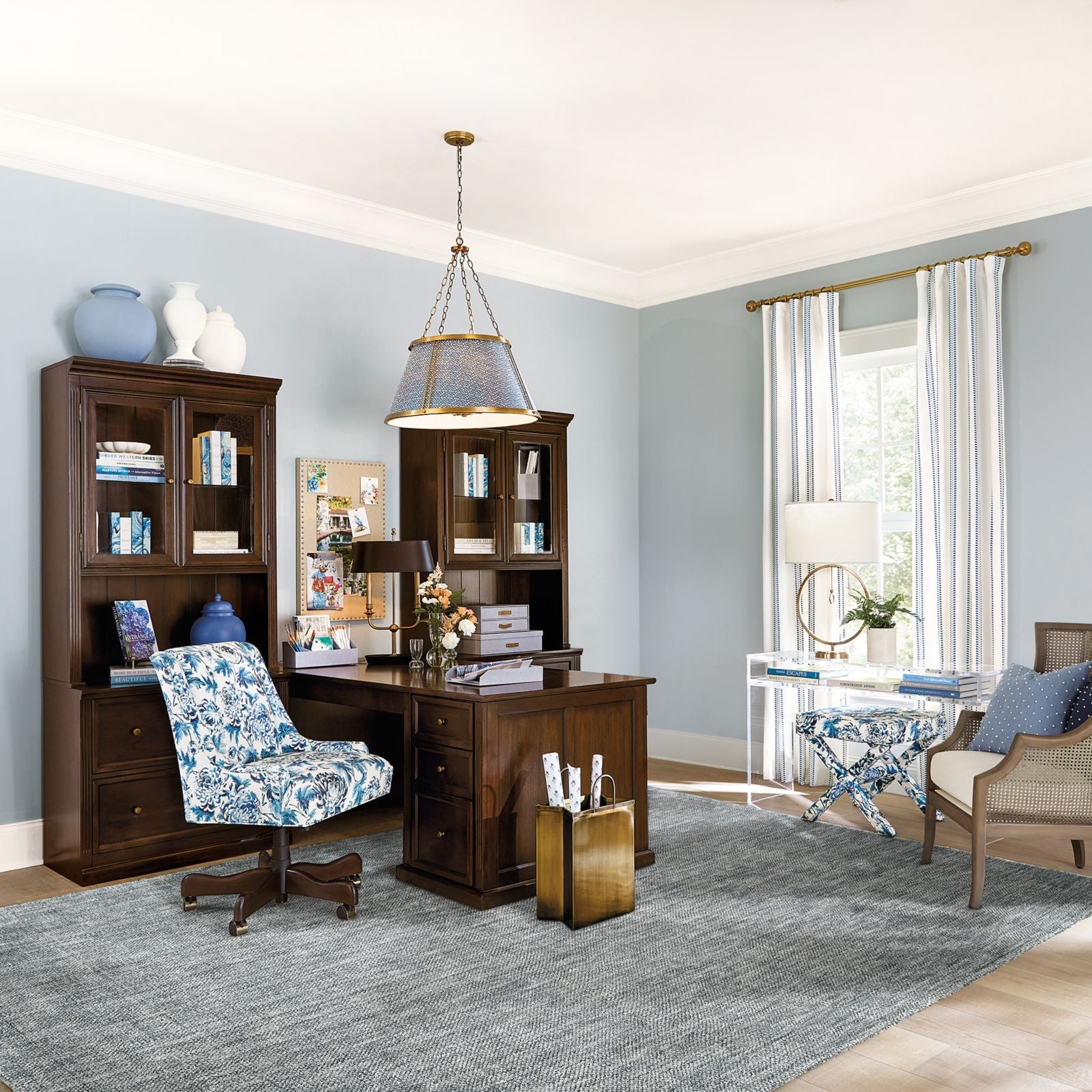 Rosedale Double Arm Table Lamp