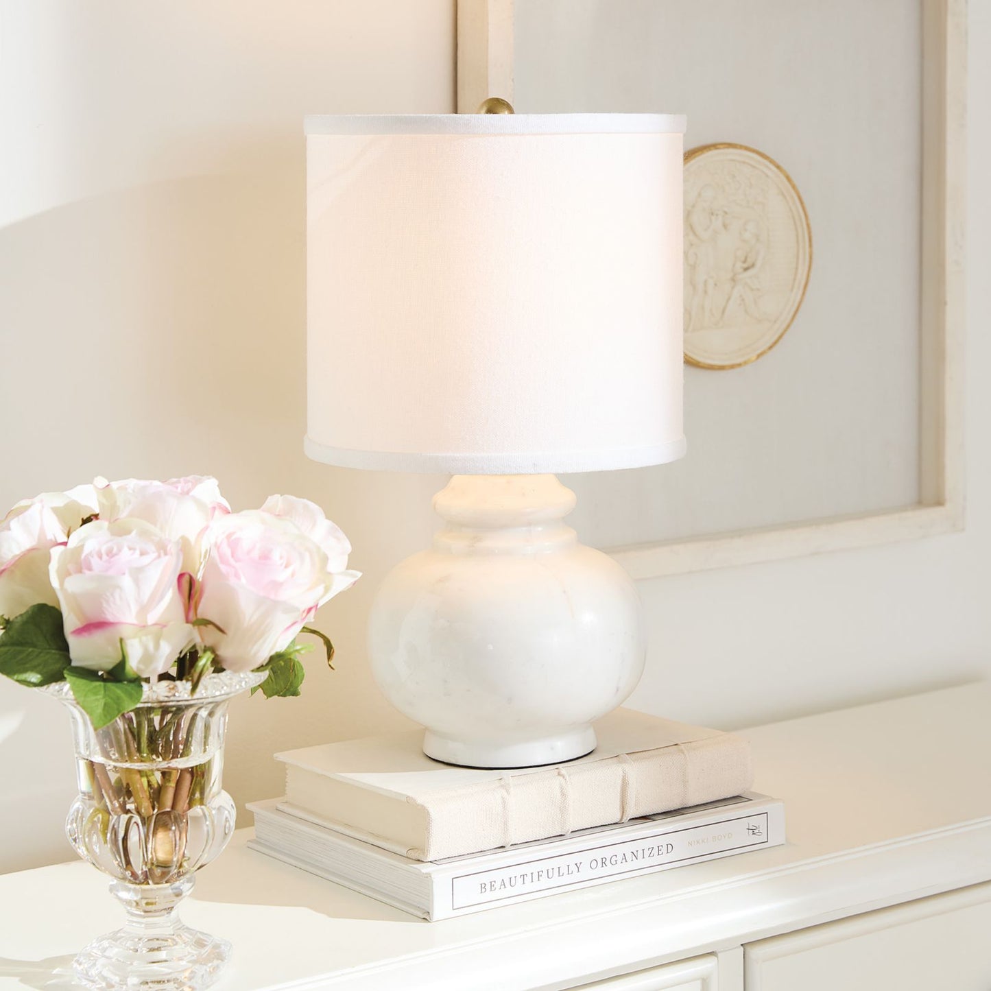 Vince Marble Accent Lamp