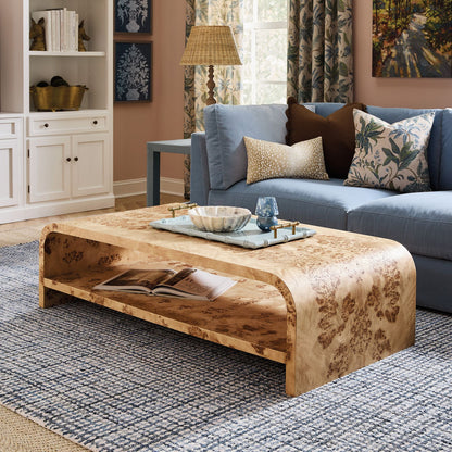 Serena Burl Coffee Table